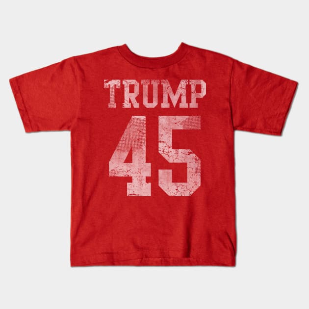 Trump 45th President inauguration Kids T-Shirt by E